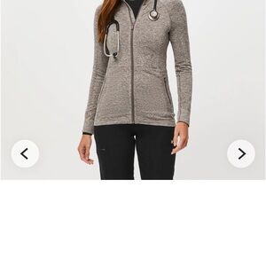Figs Seamless Jacket. Grey, size small